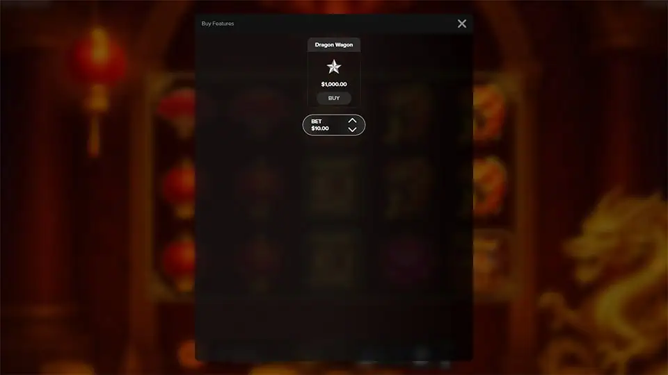 Dragon Fortune slot bonus buy