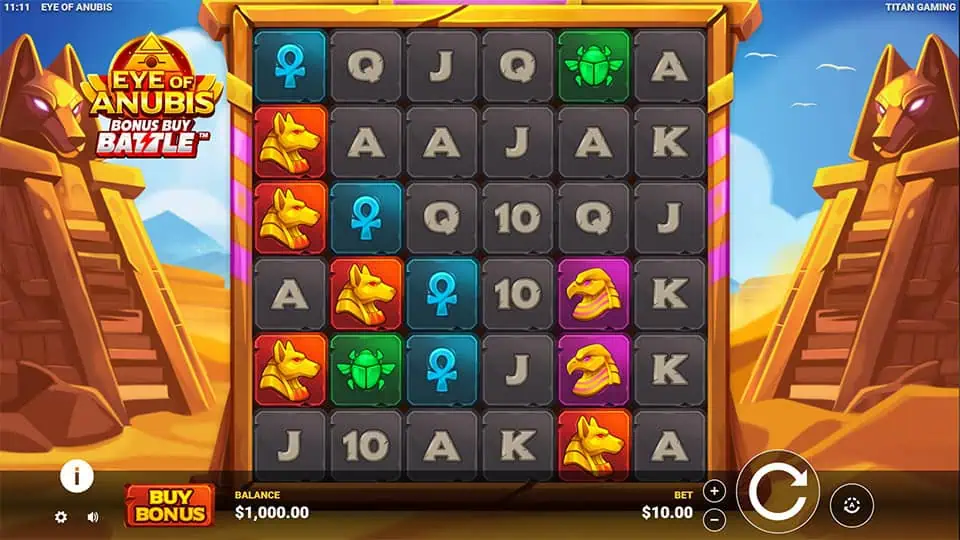 Eye of Anubis slot game preview 1