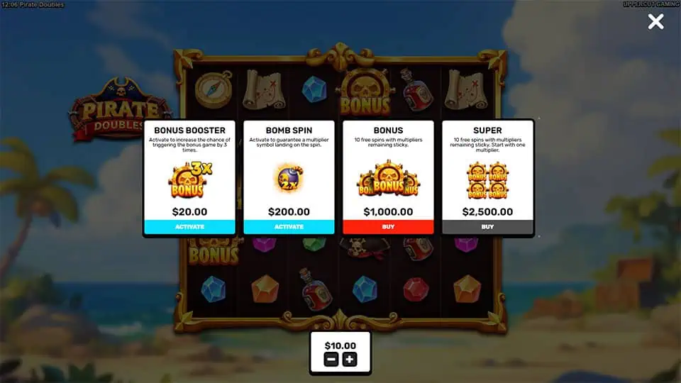 Pirate Doubles slot bonus buy