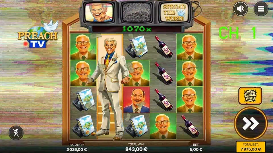 Preach TV slot feature preacher