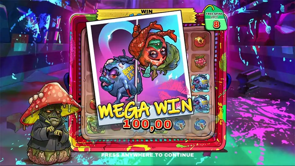 Rotten Fruits slot big win 1