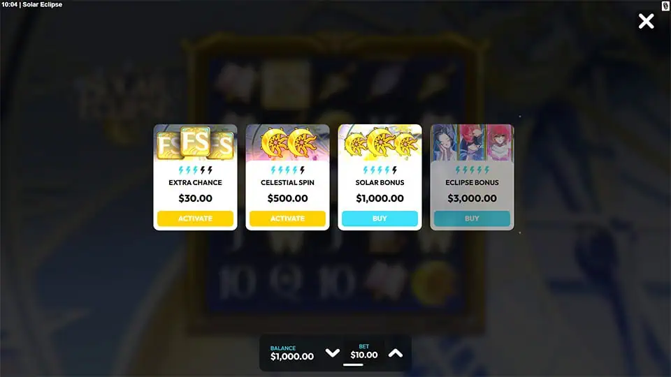 Solar Eclipse slot bonus buy 1