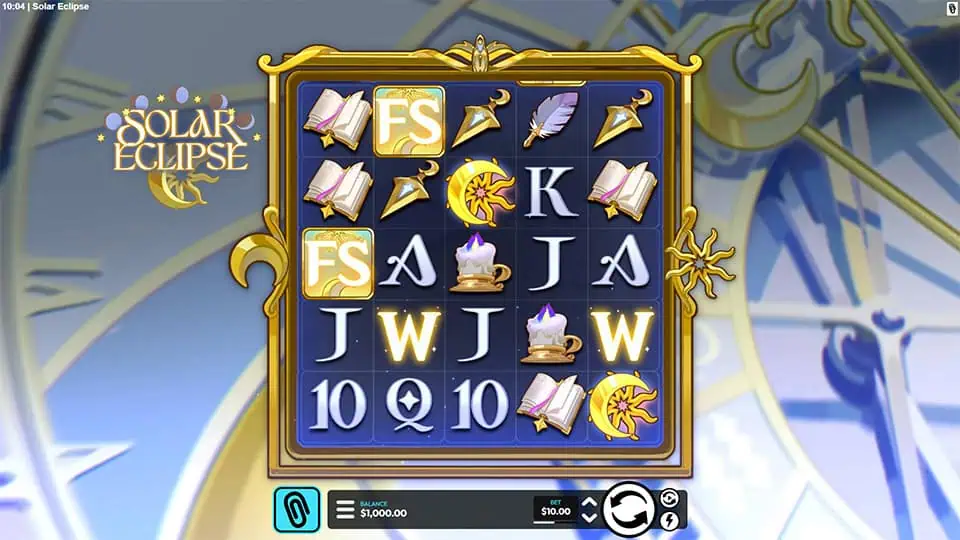 Solar Eclipse slot game preview