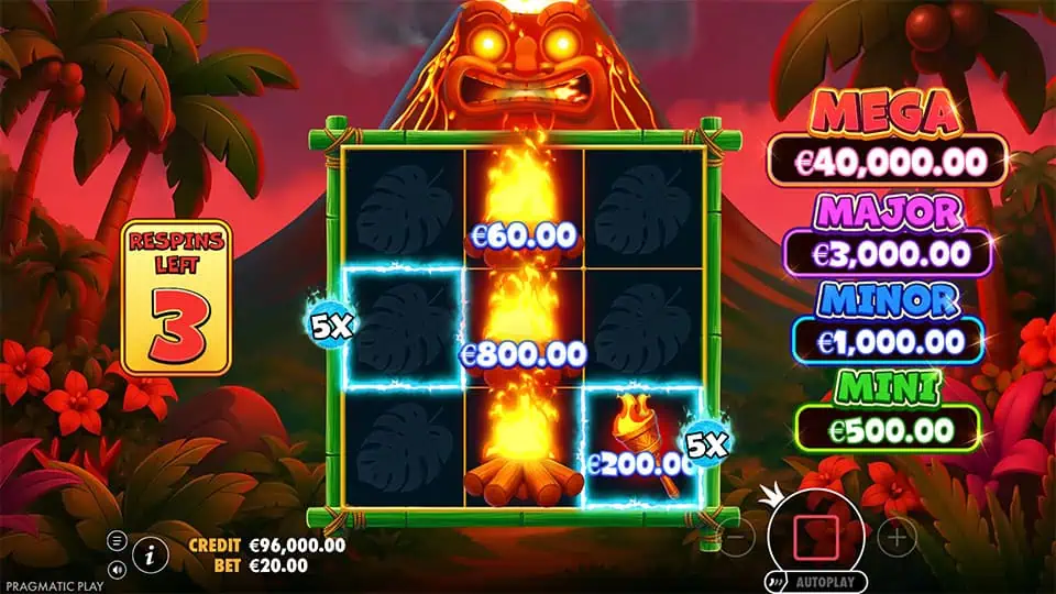 Super Tiki Strike slot feature collector