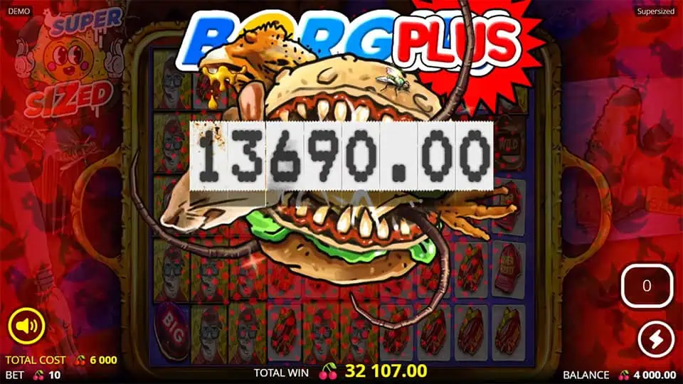 Supersized slot big win
