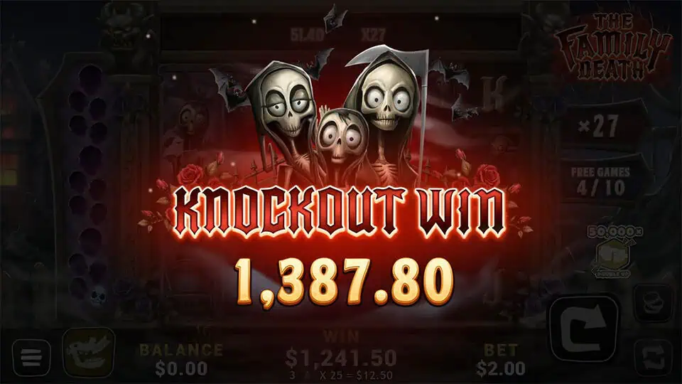 The Family Death slot big win