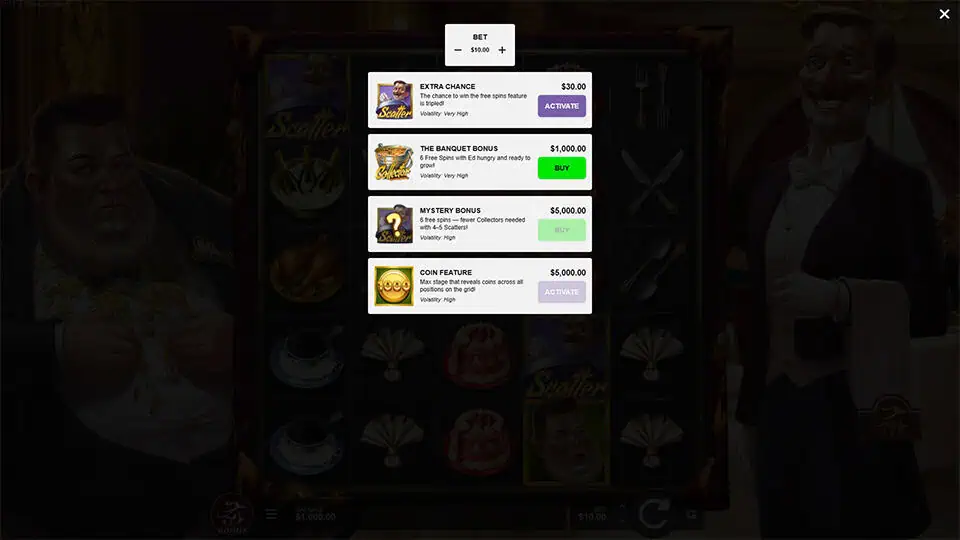 The Last Bite slot bonus buy