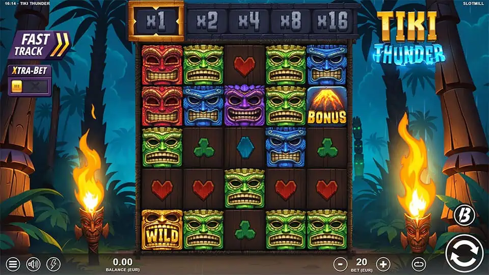 Tiki Thunder slot game preview