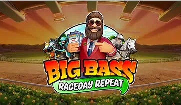 Big Bass Raceday Repeat Slot by Pragmatic Play Demo slot cover image