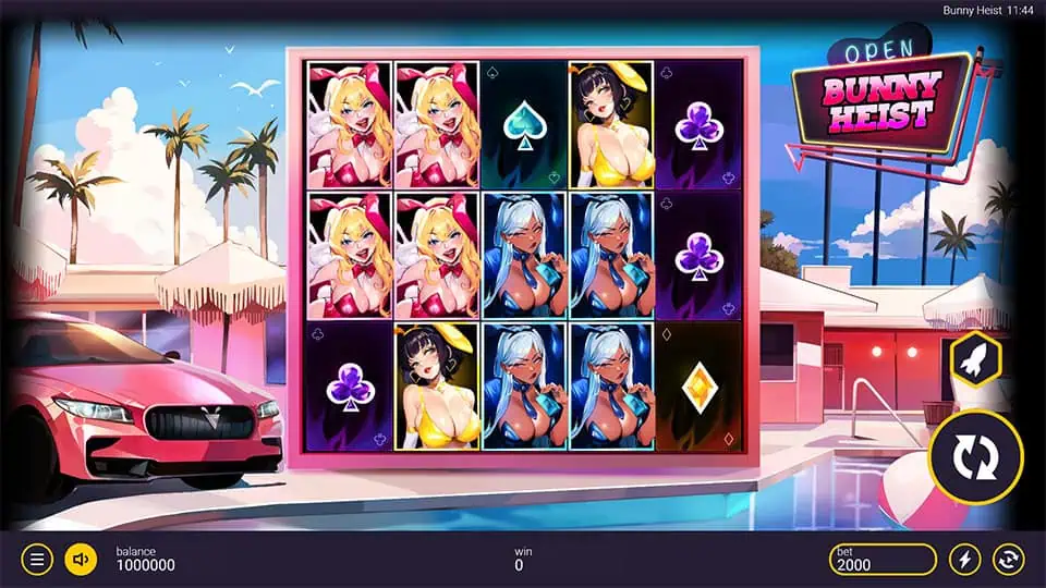 Bunny Heist slot game preview