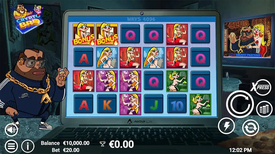 Crypto Bro slot game preview