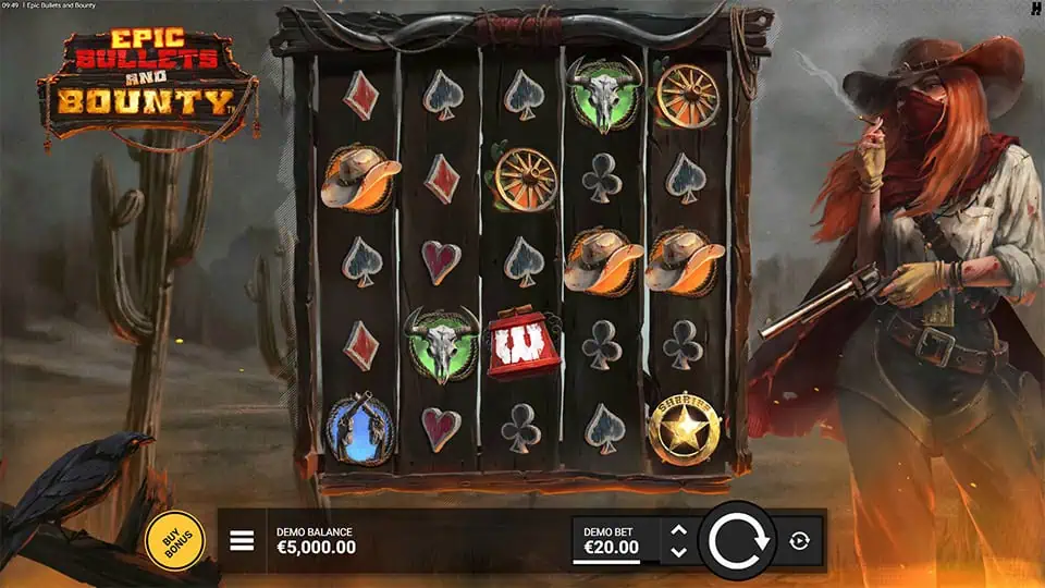 Epic Bullets Bounty slot game preview 1