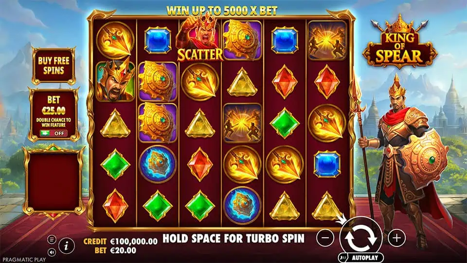 King of Spear slot game preview