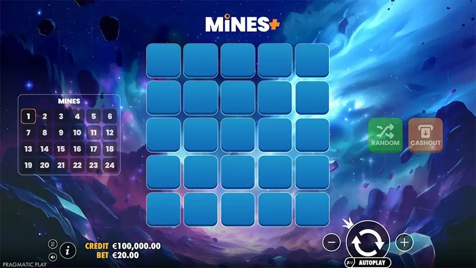 Mines slot game preview
