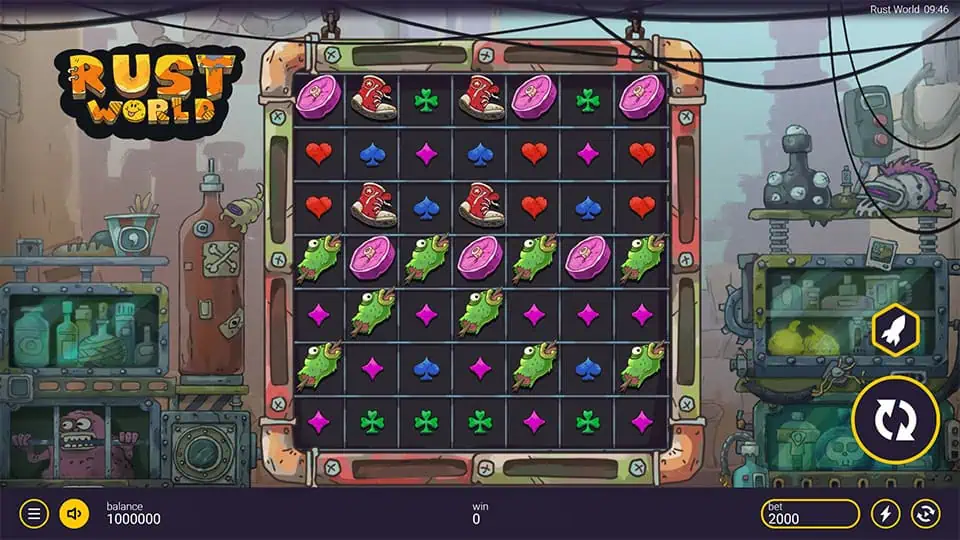 Rust World slot game preview