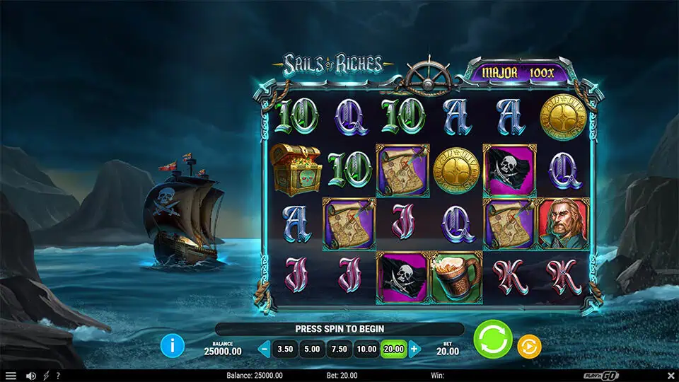 Sails of Riches slot game preview