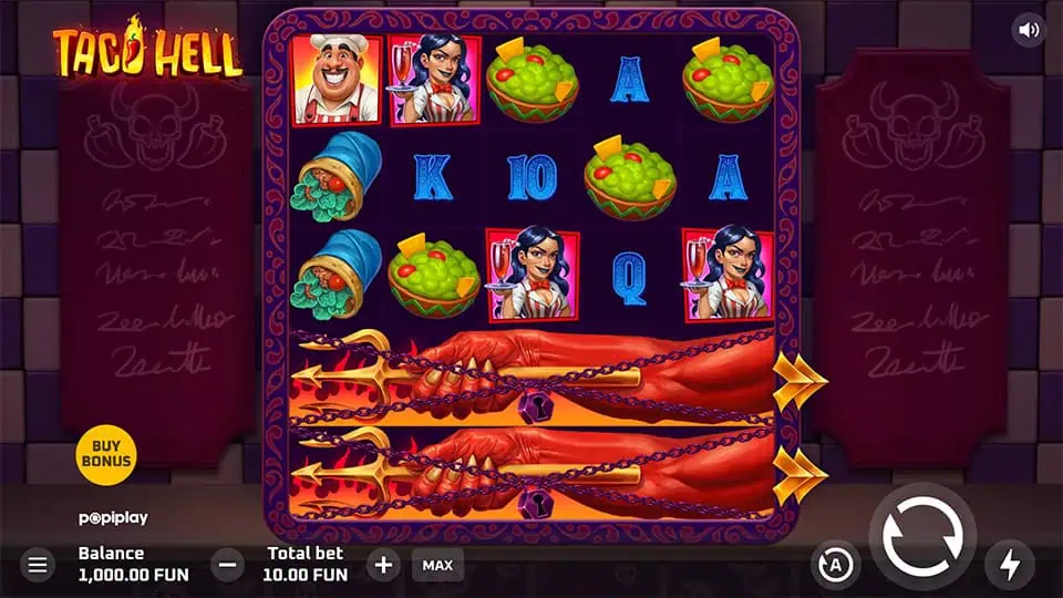 Taco Hell slot game preview 1