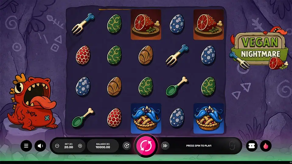 Vegan Nightmare slot game preview 1