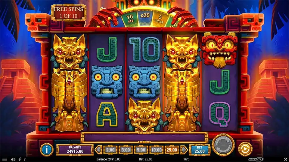 Wheel of Mictlan slot feature expanding wild