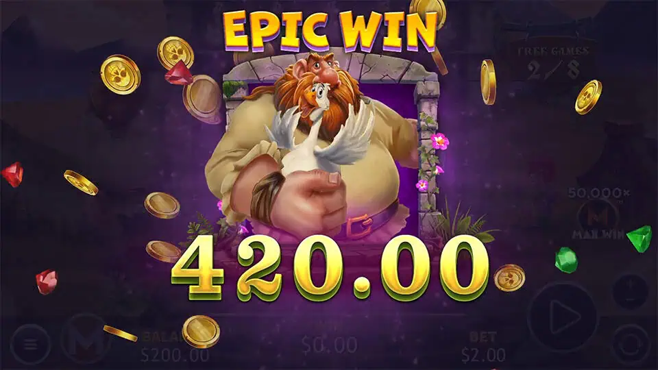 Golden Geese slot big win