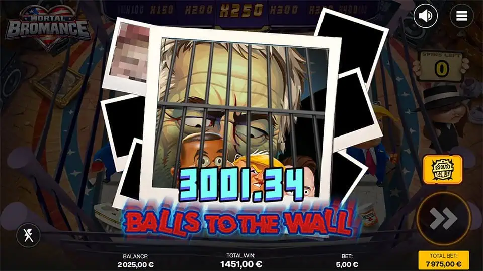 Mortal Bromance slot big win