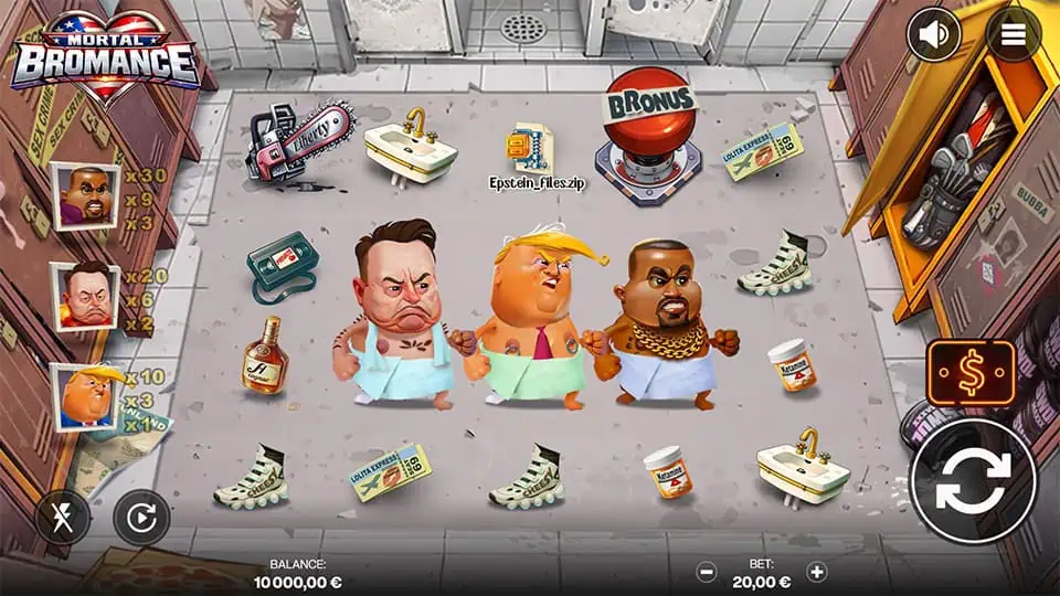 Mortal Bromance slot game preview