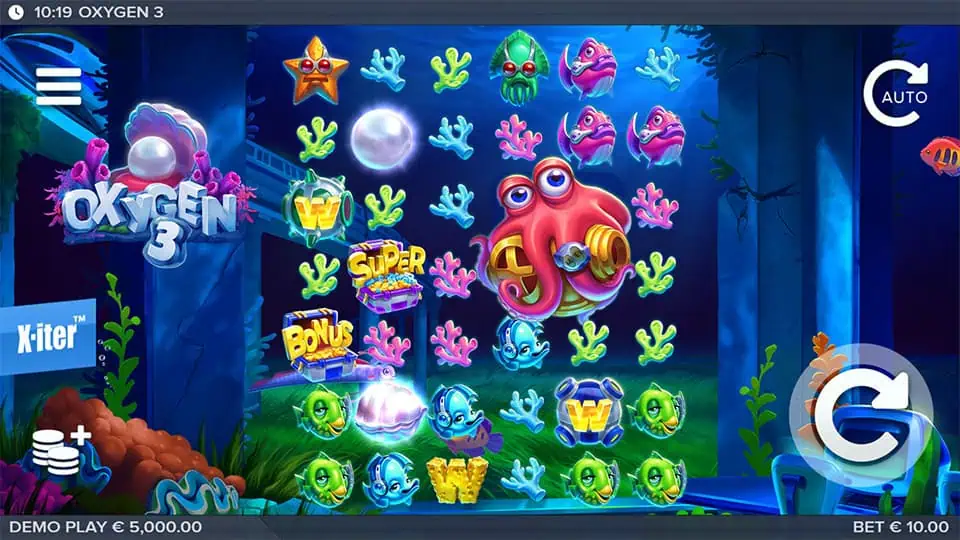 Oxygen 3 slot game preview