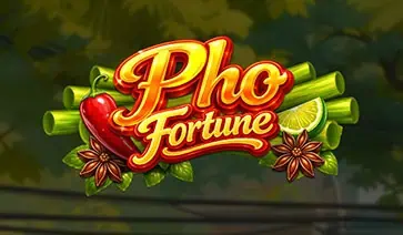 Slot logo with chili, lime, and bamboo, highlighting a Vietnamese food theme.