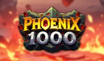 Phoenix 1000 logo over a fiery background.