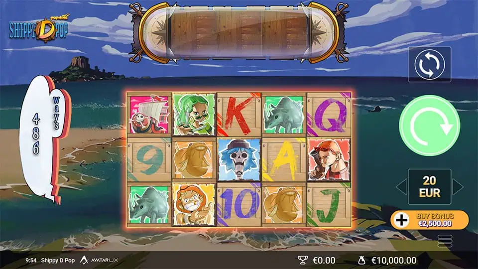 Shippy D Pop slot game preview 1
