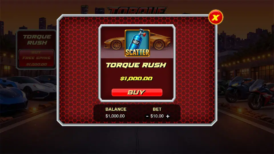Torque Showdown slot bonus buy