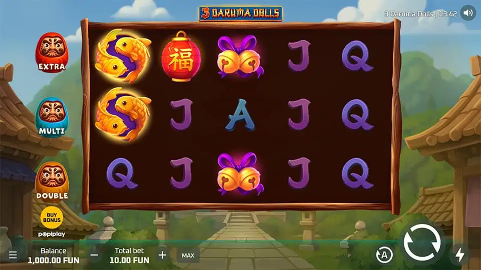 3 Daruma Dolls slot game preview