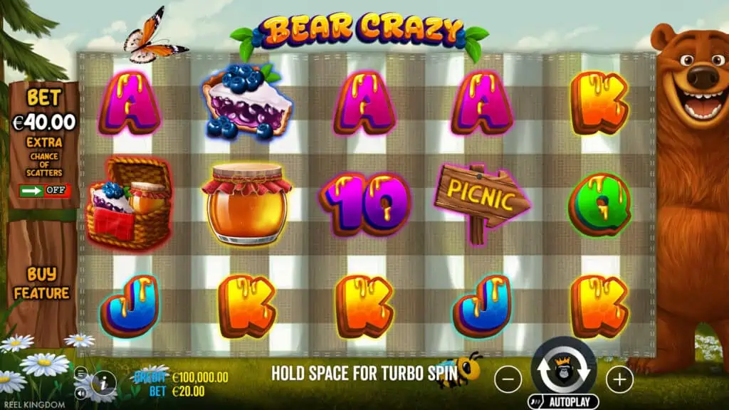 Bear Crazy slot game preview