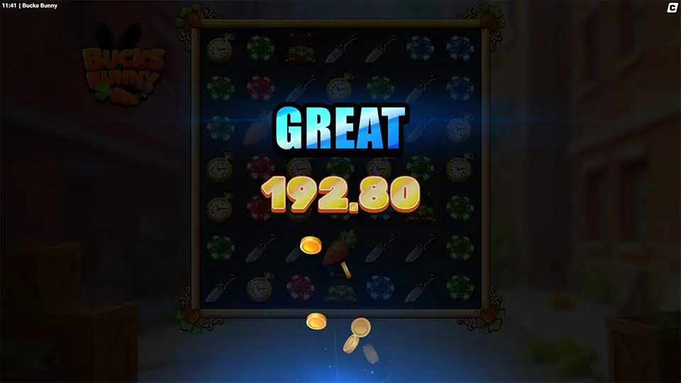 Bucks Bunny slot big win