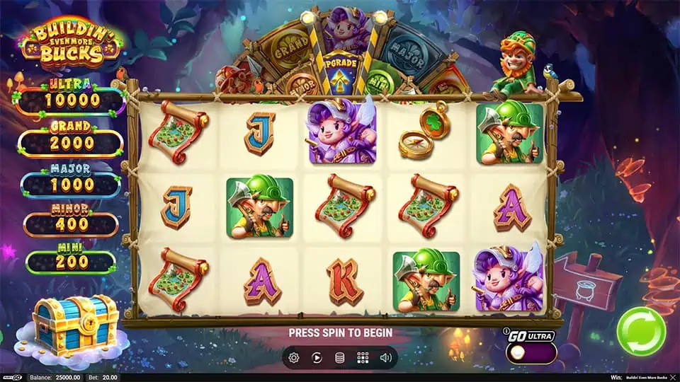 Buildin Even More Bucks slot game preview