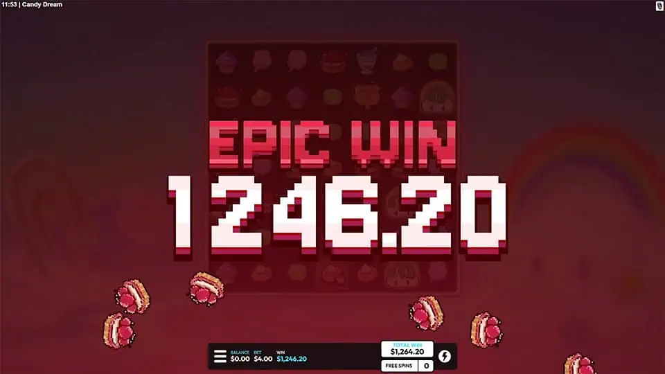 Candy Dream slot big win