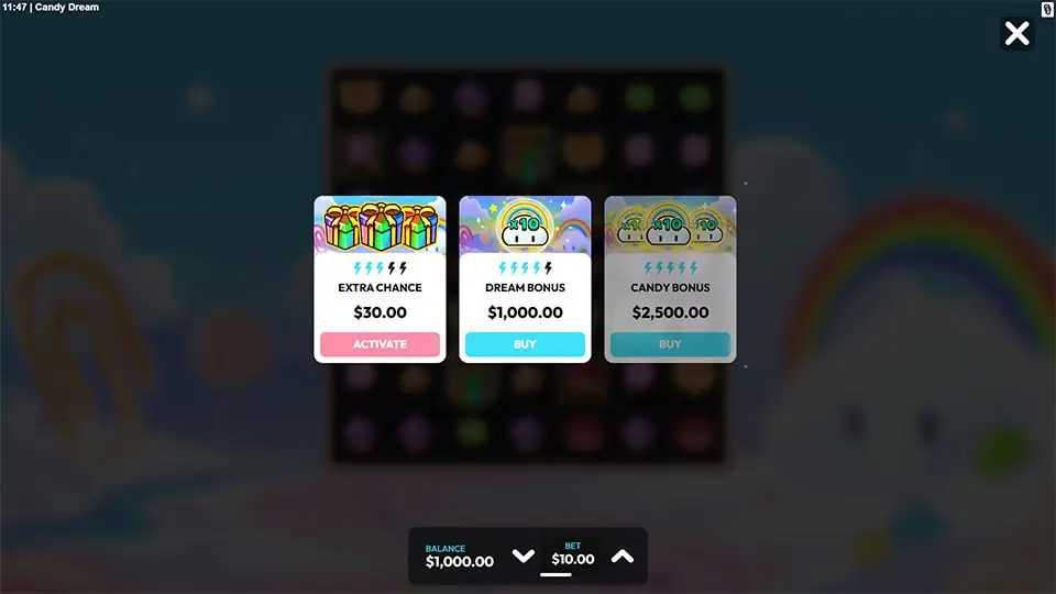 Candy Dream slot bonus buy