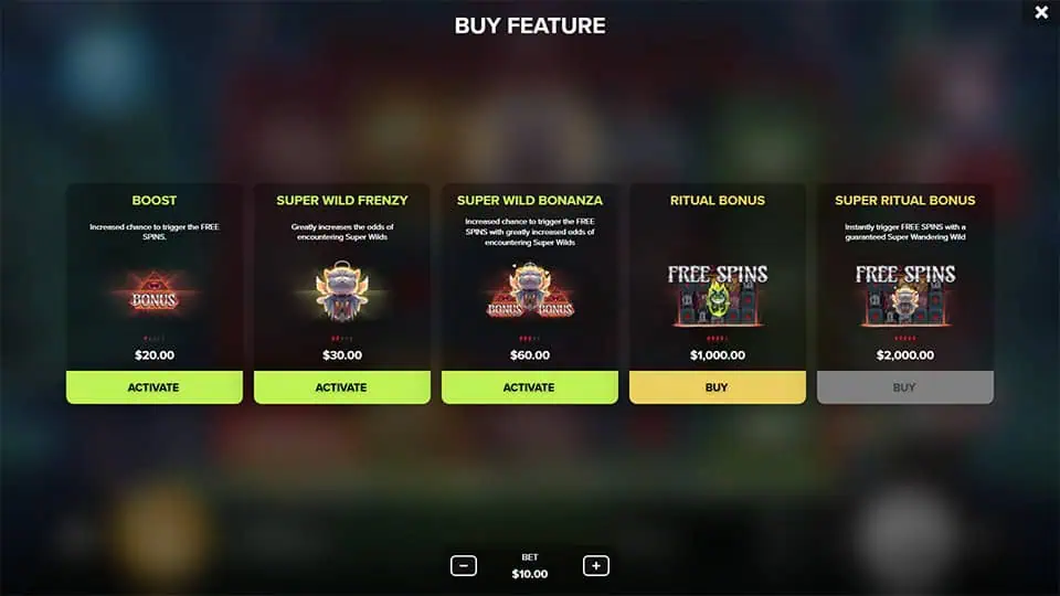 Cult of Cash WINSAFE slot bonus buy