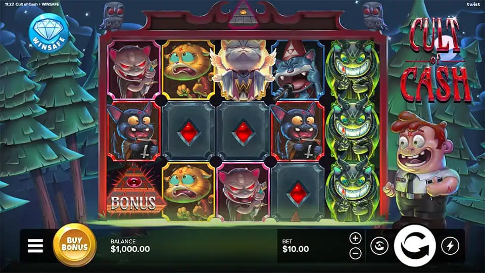 Cult of Cash WINSAFE slot game preview
