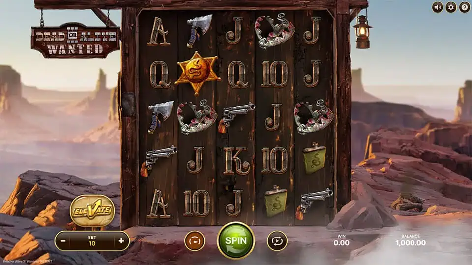 Dead or Alive 3 Wanted slot game preview