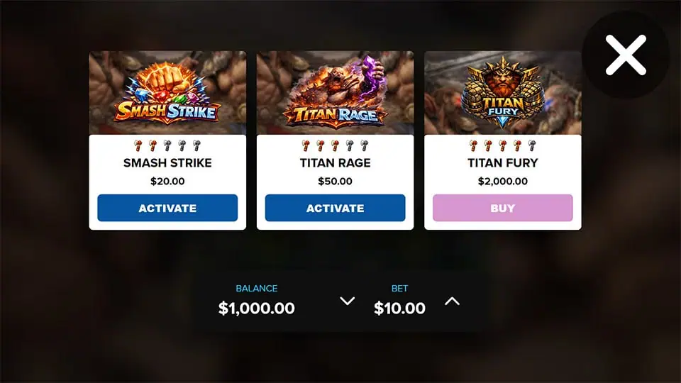 Giants Clash slot bonus buy