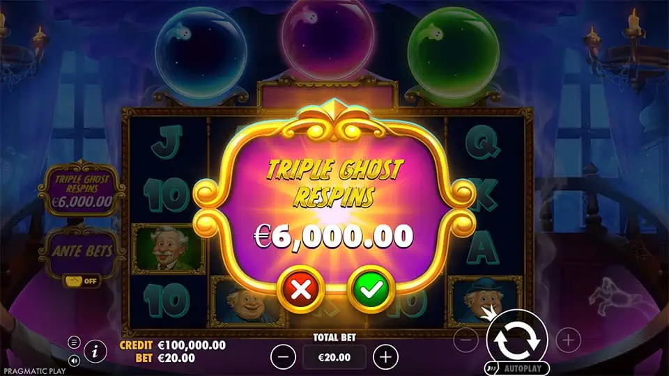 Great Ghosts slot bonus buy