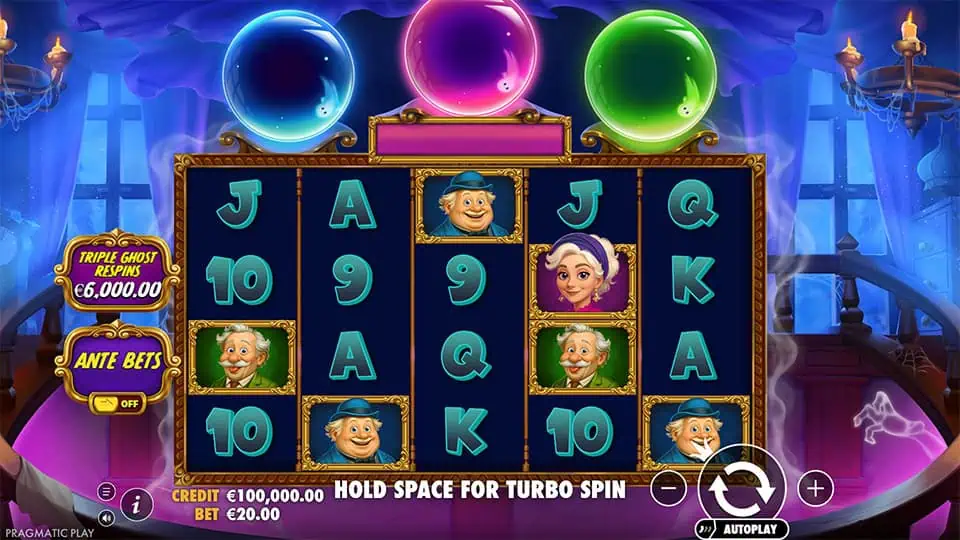 Great Ghosts slot game preview