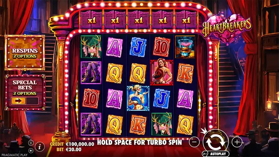 Heartbreakers slot game preview