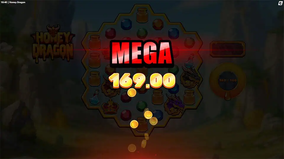 Honey Dragon slot big win