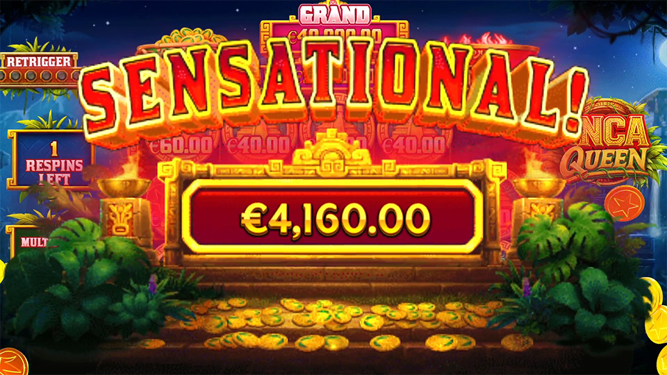 Inca Queen slot big win
