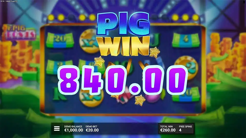 Magic Piggy OG slot big win