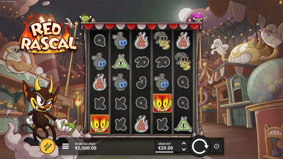 Red Rascal slot game preview
