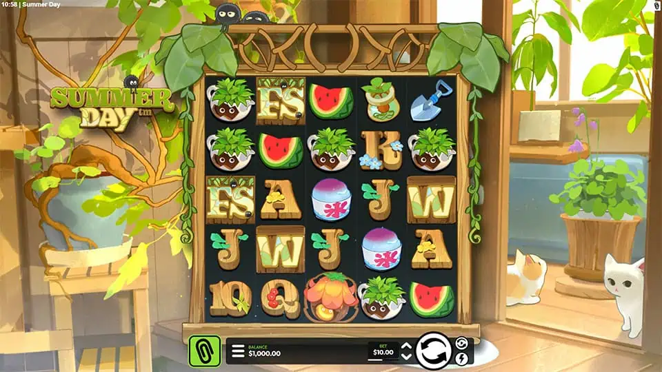 Summer Day slot game preview