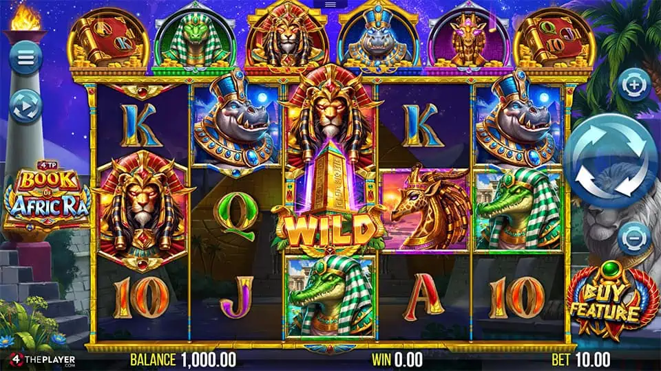 4TP Book of AfricRa slot game preview